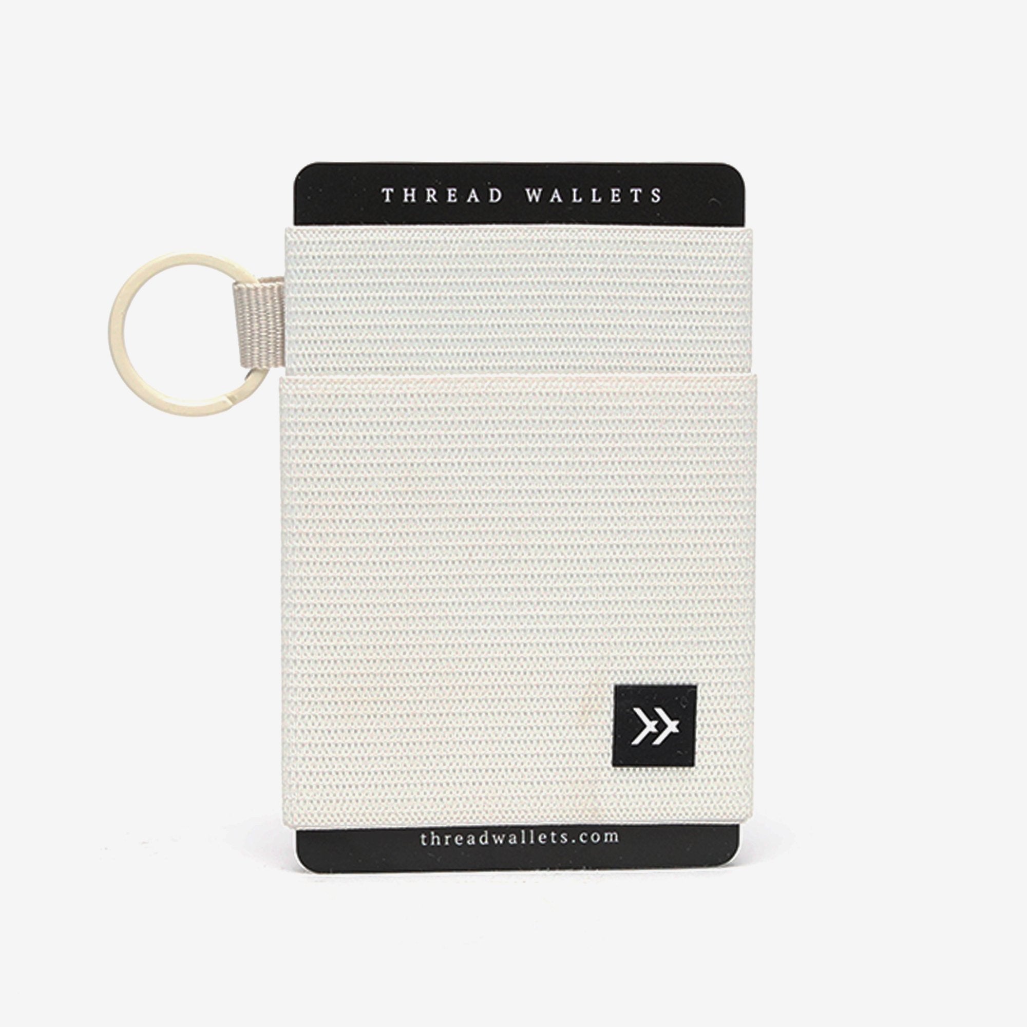 Off White | Elastic Wallet | White