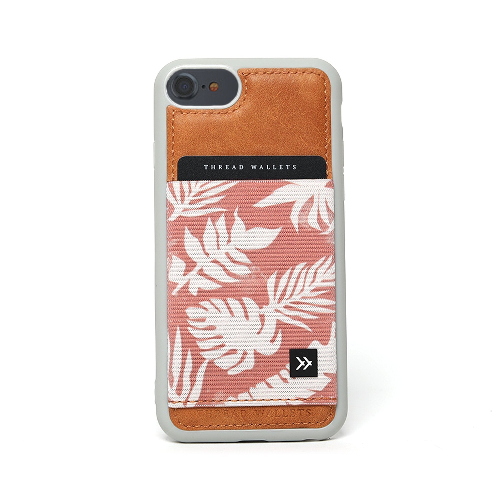 Cabana | Phone Case Wallet | Pink/White/Brown