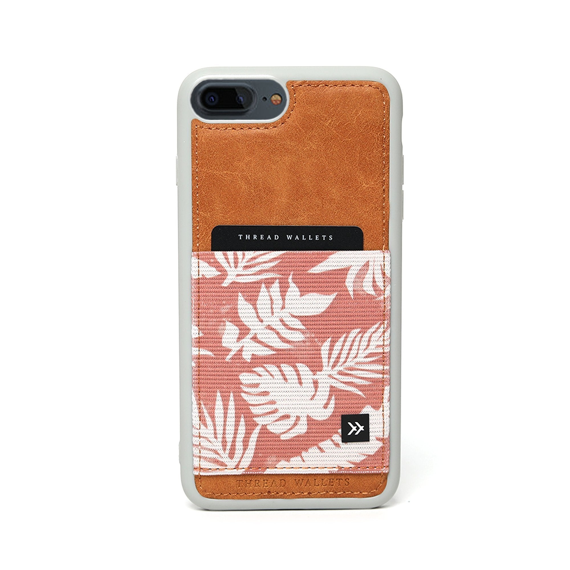 Cabana | Phone Case Wallet | Pink/White/Brown