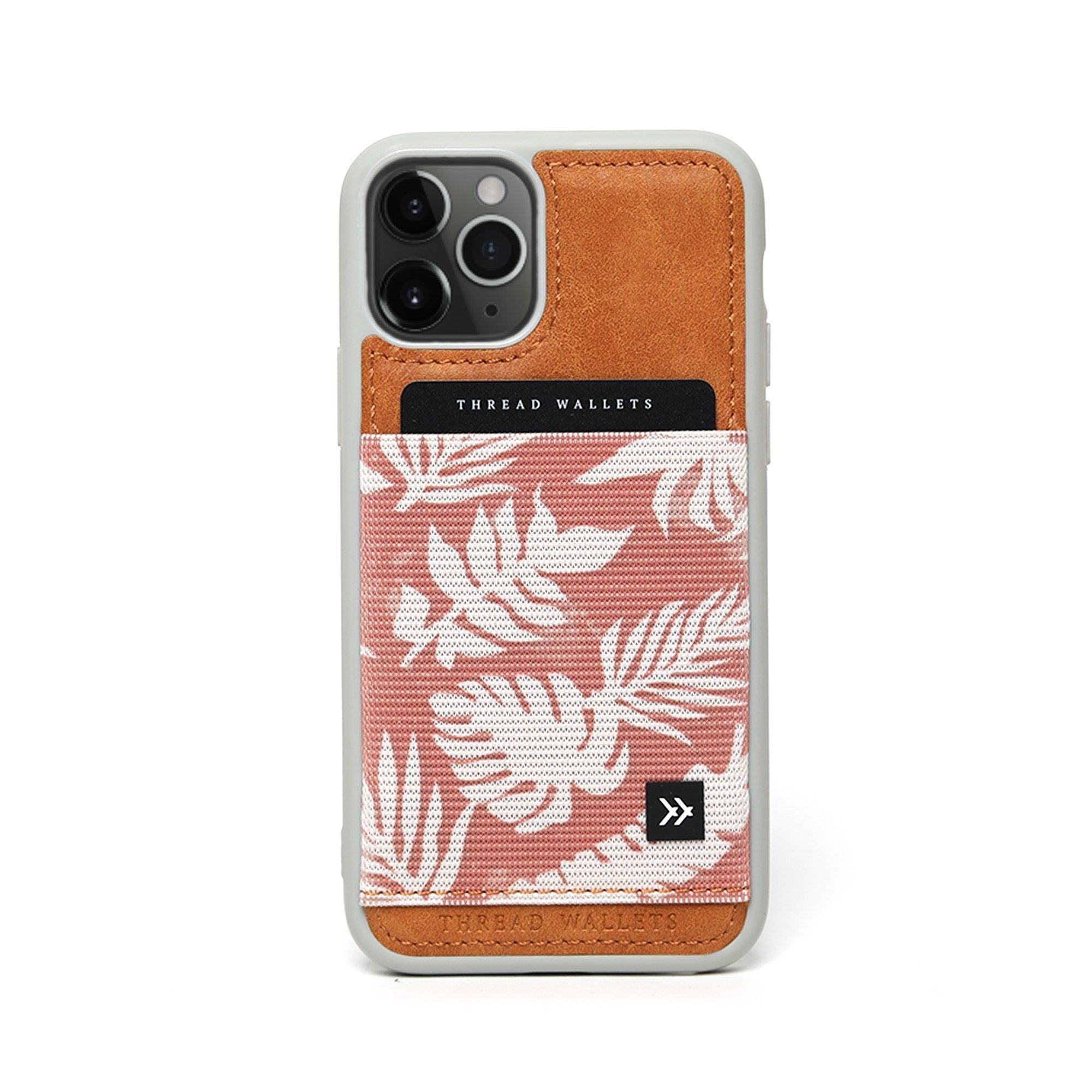 Cabana | Phone Case Wallet | Pink/White/Brown