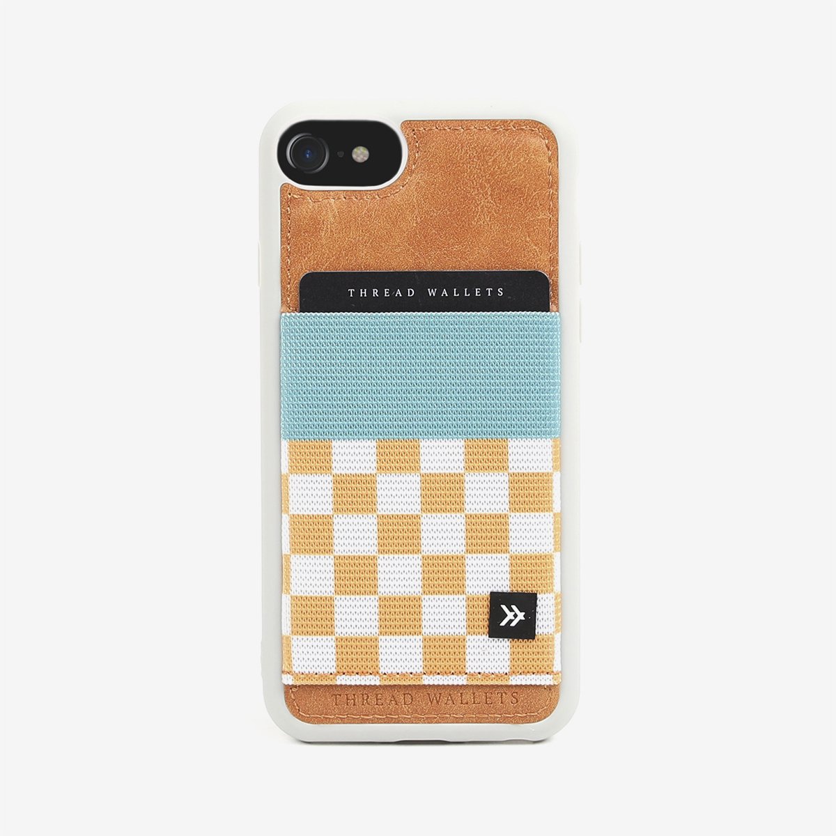 Laguna Phone Case Wallet | Teal/Yellow/White