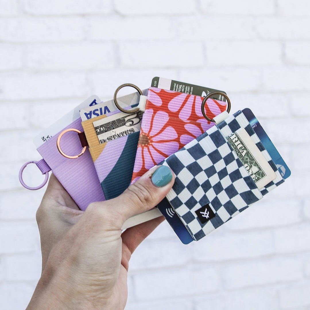 Daphne | Elastic Wallet | Pink/Purple/Green/Blue