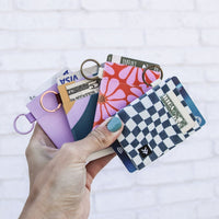 Daphne | Elastic Wallet | Pink/Purple/Green/Blue