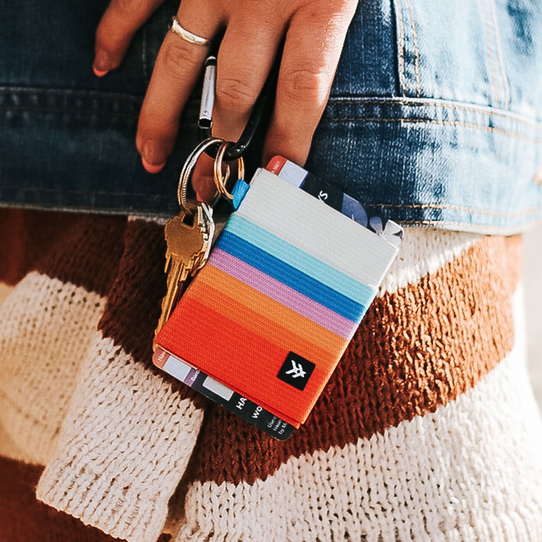 Horizon | Elastic Wallet | Orange/Red/Blue