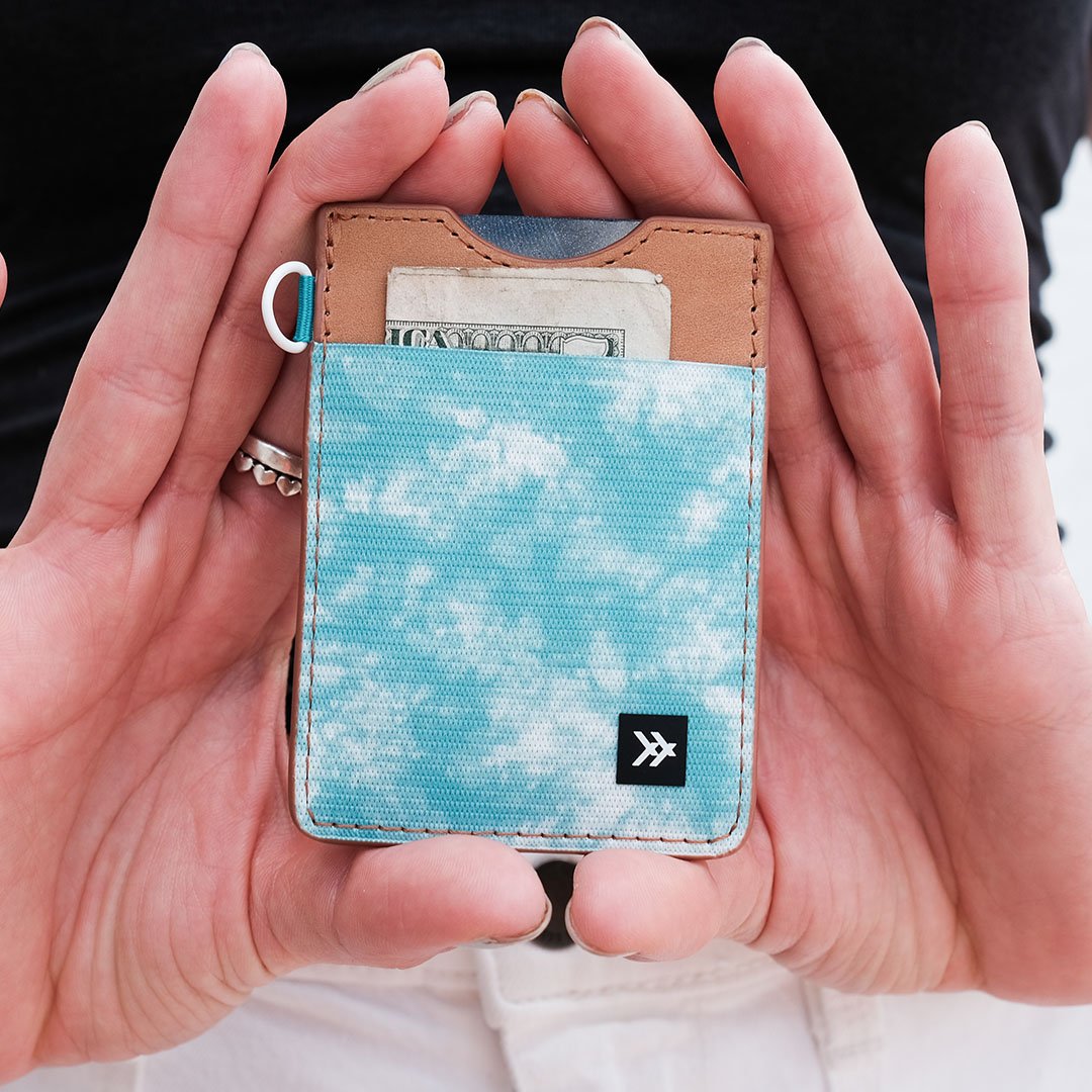 Haze | Vertical Wallet | Blue/White