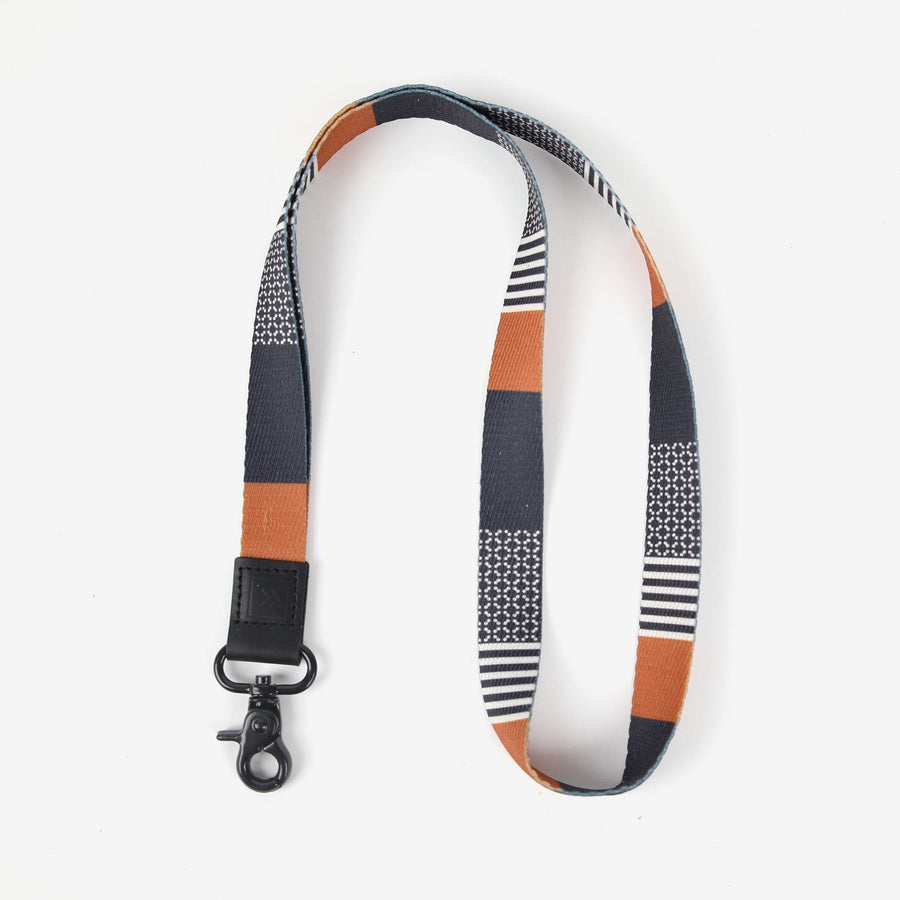 Sanders | Neck Lanyard | Brown/Black