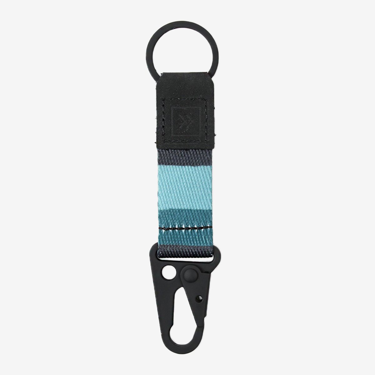 Carson | Keychain Clip | Black/Blue