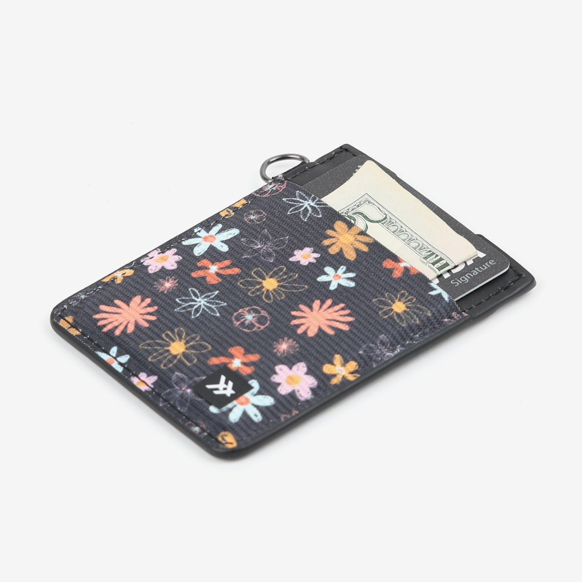 Emmy | Vertical Wallet | Black/Yellow/Red