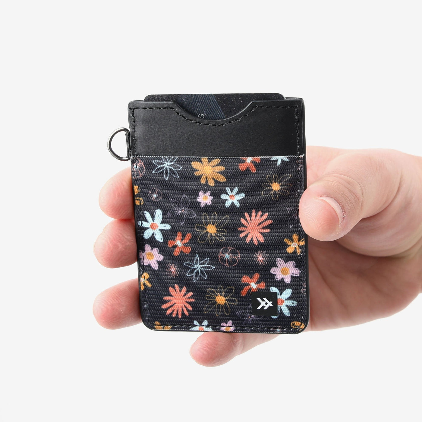 Emmy | Vertical Wallet | Black/Yellow/Red
