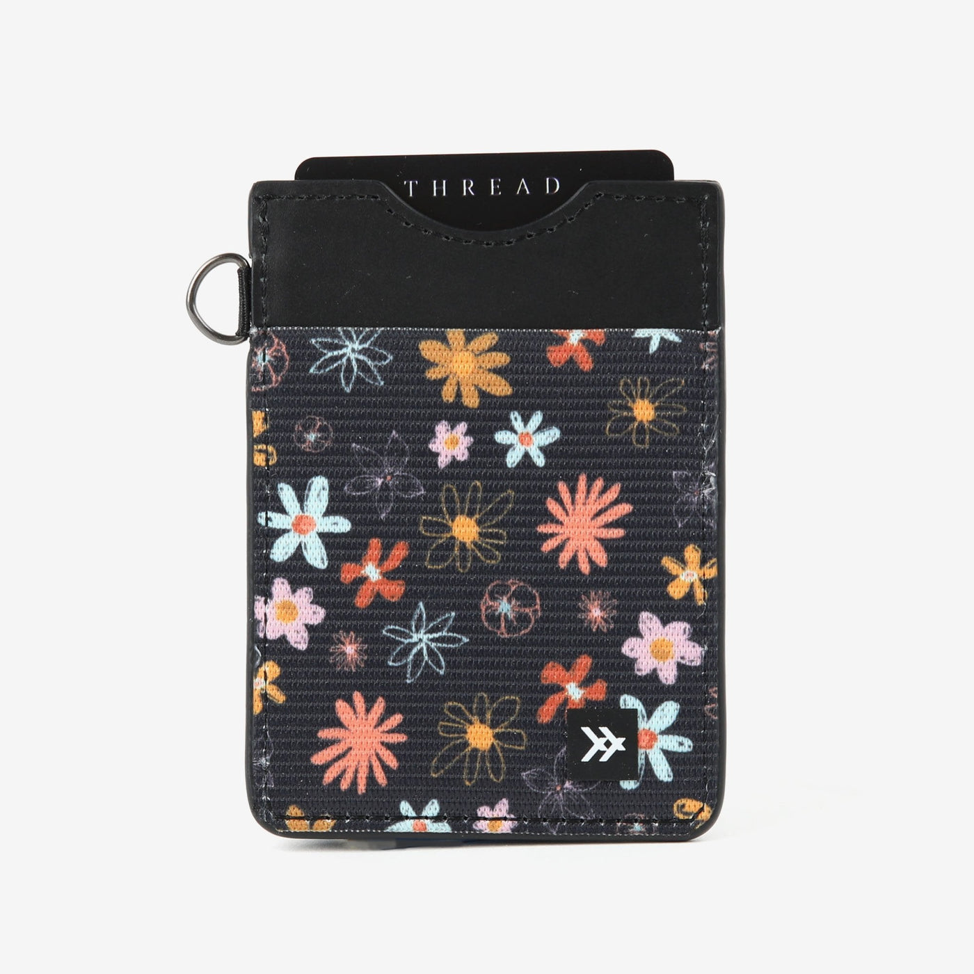 Emmy | Vertical Wallet | Black/Yellow/Red