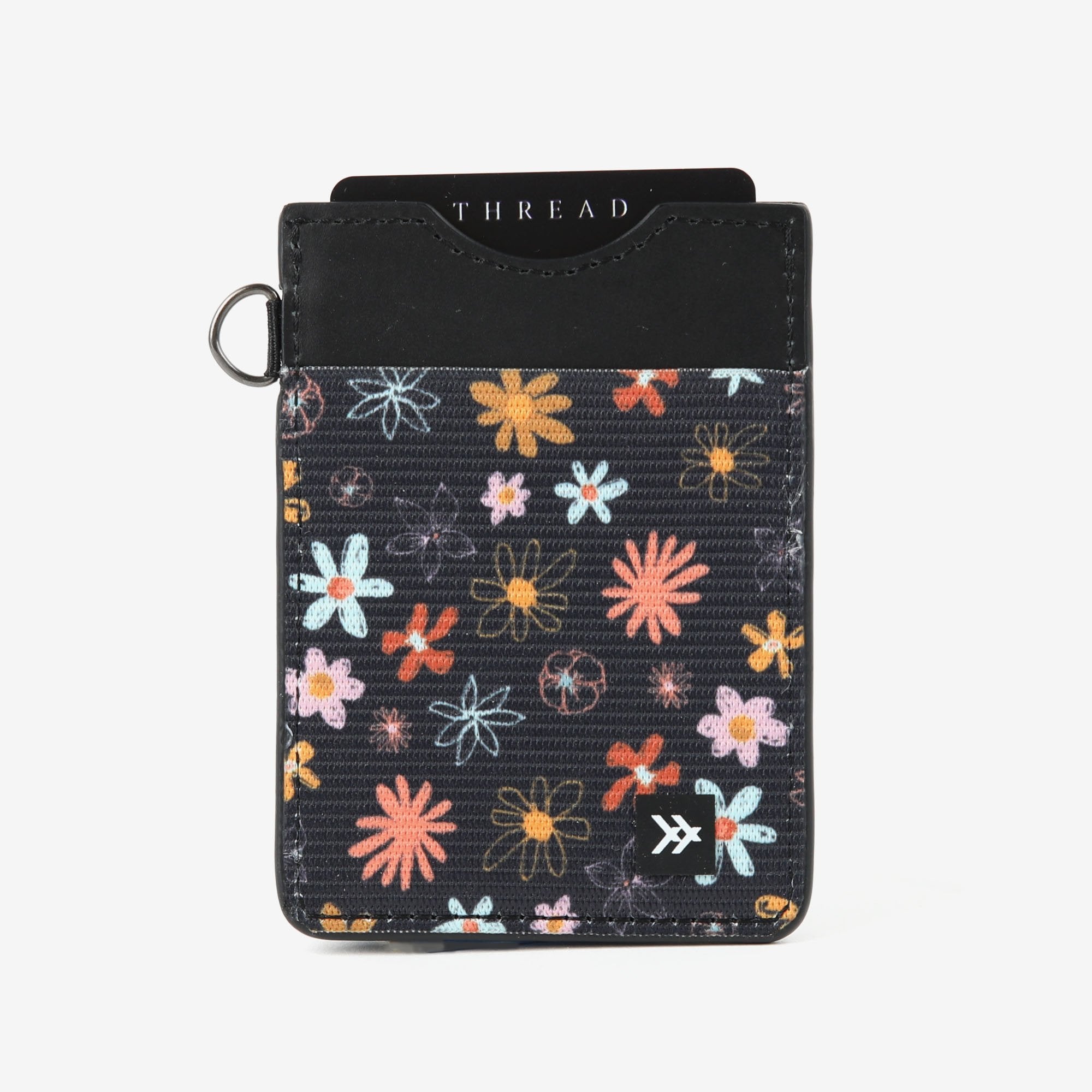 Emmy | Vertical Wallet | Black/Yellow/Red