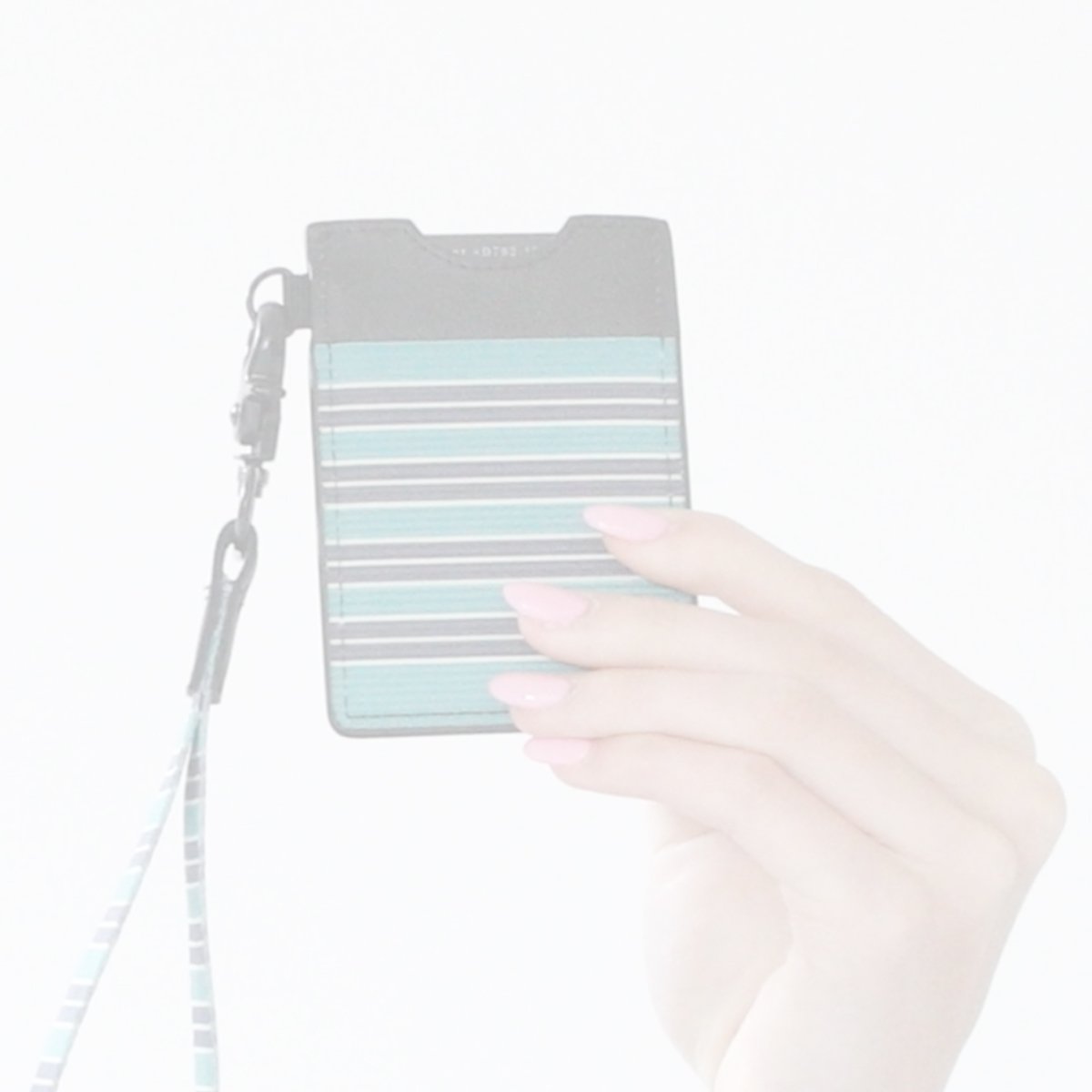 Crave | Vertical Wallet | Green/Orange/Red