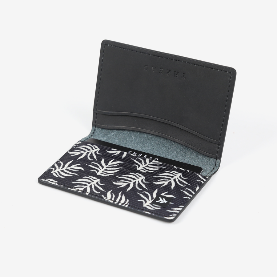 Palms | Bifold Wallet | Black/Tan