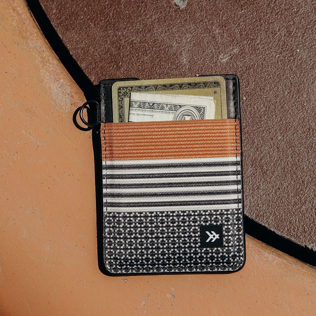 Sanders | Vertical Wallet | Brown/Black