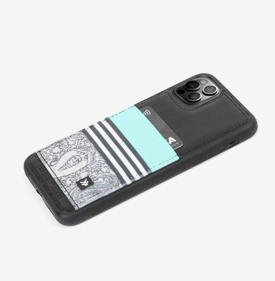 Century | Phone Case Wallet | Green/Black/White