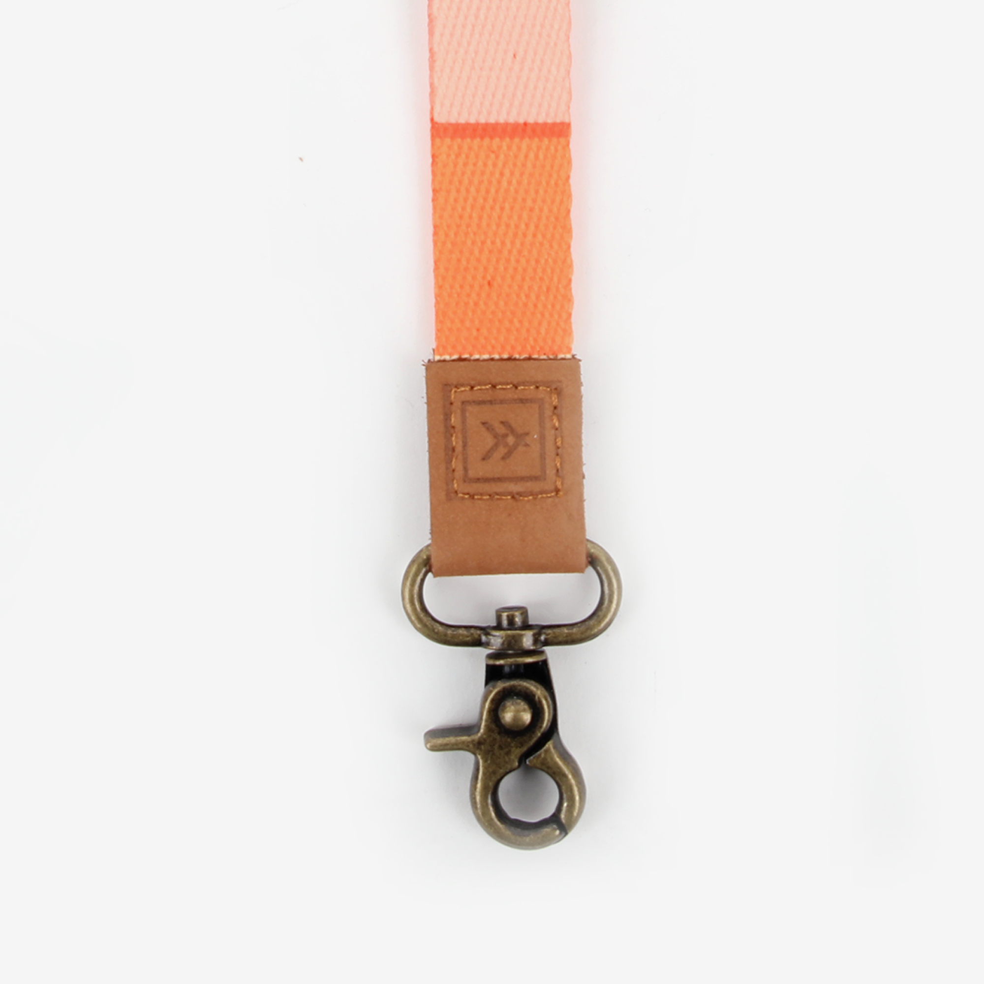 Emily | Neck Lanyard | Orange/Red/Green